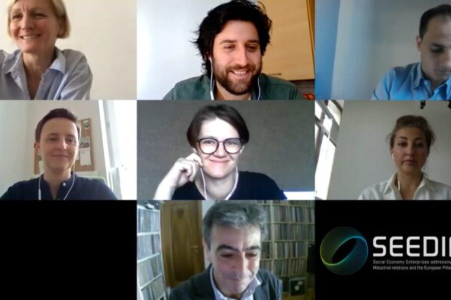 Seeding’s first transnational online workshop